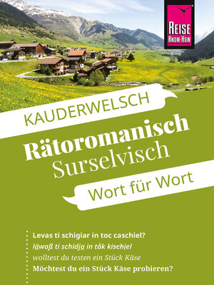 cover image of Reise Know-How Sprachführer Rätoromanisch (Surselvisch)--Wort für Wort